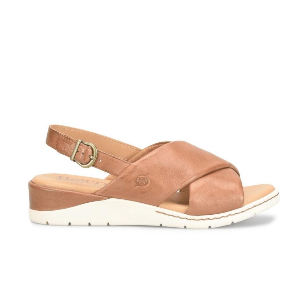 NEW BORN women's mia sandals in brown - Picture 3 of 5